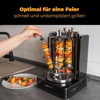 Clatronic DVG 3686 Grill Electrisch Zwart 1400 W - thumbnail
