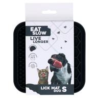 Eat Slow Live Longer - Likmat Duo - M - Zwart - thumbnail