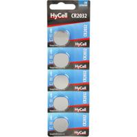 HyCell Set van 5 lithium knoopcellen CR2032 3V - knoopcelbatterijen van eersteklas kwaliteit met lange houdbaarheid. - thumbnail