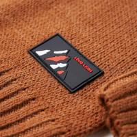 Kindertrui gebreid 116 cognackleurig - thumbnail