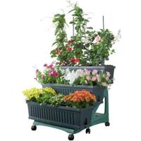 Bama orto di kit plantenbakken 80x74x73 cm groen - thumbnail