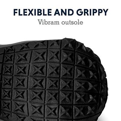 RUFFWEAR All-Terrain Hondenlaarzen (Set van 2), zeer grote rassen, maat: 83 mm/3,25 in, Obsidian Black, Grip Trex