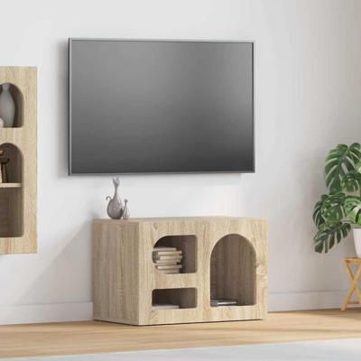 TV-kast Sonoma Eiken 60 x 35 x 40 cm Bewerkt hout TV-kast Sonoma Eiken 60 x 35 x 40 cm Bewerkt hout