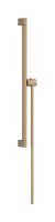Hansgrohe Unica glijstang S Puro 65 cm met easy slide schuifstuk en Isiflex doucheslang 160 cm, Brushed Bronze - thumbnail