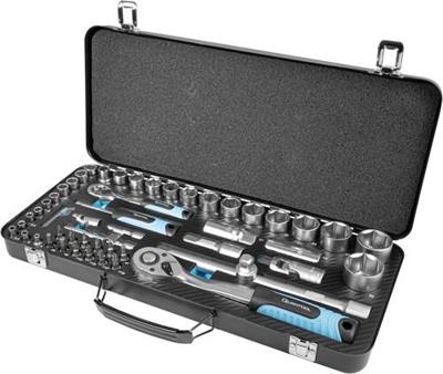 Brüder Mannesmann dopsleutel en bitset 56 delig - q25010