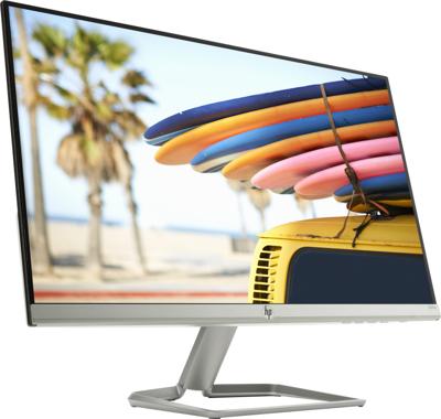 HP 22f Full HD IPS Monitor, HDMI, VGA, AMD FreeSync, 1920 x 1080 pixels bij 60 Hz, 5 ms reactietijd 23,8 inch, wit / zilver