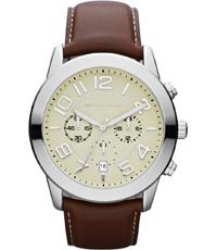 Horlogeband Michael Kors MK8292 Leder Bruin 24mm