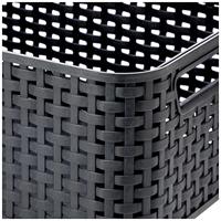 Curver style opbergmand 6l antraciet - thumbnail