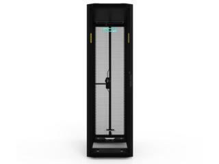 HPE 42U Advanced G2 kit rack 600 mm (B) 1200 mm (T) - standaard pallet (incl. : Zijpanelen, Baying kit, front/achterkant, castors).