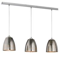 Fischer & Honsel 3-lichts hanglampCannes antiek nikkel - 60139 - thumbnail