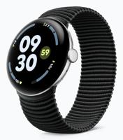 Google Pixel Watch Gradient Stretch Band - Alleen compatibel met de 45 mm Pixel Watch 3 en 4 - Obsidiaan/Hazel, maat M - thumbnail