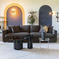 Zuiver 3-zits Bank 'Sense' kleur Espresso - thumbnail