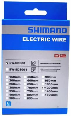 Shimano elektrische kabel 120mm ew-sd300 external voor di2 Shimano elektrische kabel 120mm ew-sd300 external voor di2