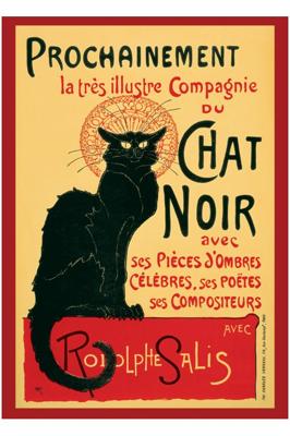 Poster Chat Noir - Steinlein 61x91,5cm