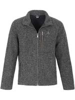 Tricot-fleecejack met hoog te sluiten rits Van Schöffel grijs - thumbnail