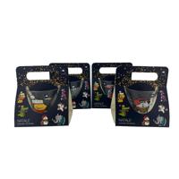 Leonardo Natale Glas 250 ml leeuw/panda/olifant/flamingo 4 stuks - thumbnail