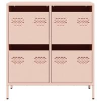 Dressoir 68x39x73,5 cm koudgewalst staal roze - thumbnail