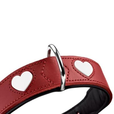 HUNTER Hondenhalsband Love, bruin-zwart, Maat: 80