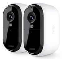 Arlo Essential 3 HD, WiFi-buitencamera, batterijduur 6 maanden, nachtzicht in kleur, licht, sirene, tweerichtingsaudio, 2 witte camera's - thumbnail