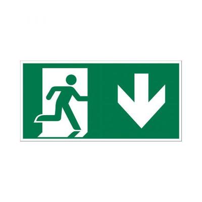 Bord 15x30cm Vluchtweg Naar beneden Pickup - Pickup Bord 15x30cm Vluchtweg Naar beneden Pickup - Pickup