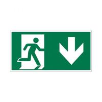 Bord 15x30cm Vluchtweg Naar beneden Pickup - Pickup - thumbnail