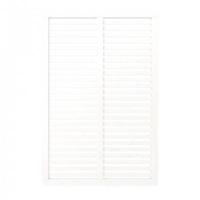 Wit Houten Tuinscherm Harmoni 120 x 180 CM - thumbnail