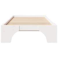 Bedframe Wit 100 x 200 cm Massief grenenhout - thumbnail