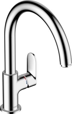Hansgrohe Keukenmengkraan Vernis Blend M35 Eengreeps Met Draaibare Uitloop Chroom