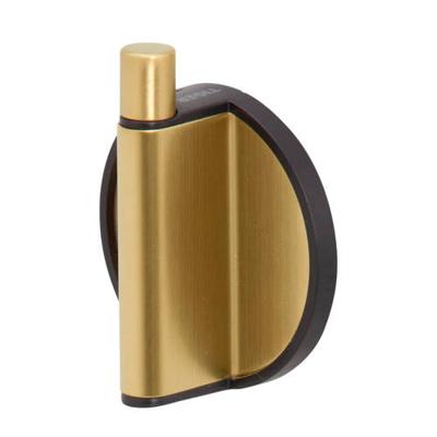 Handdoekhaak Tiger Tune Zwart met Geborsteld Messing Handdoekhaak Tiger Tune Zwart met Geborsteld Messing