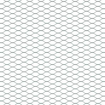 VidaXL Afrasteringspaal groen 25 x 0,5 m (13 mm gaas) staal