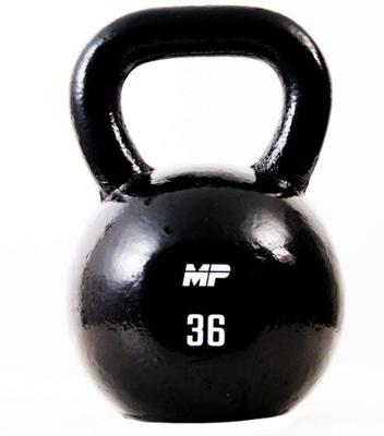 Muscle Power Gietijzeren Kettlebell 12 KG MP1303