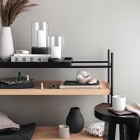 VILLEROY & BOCH - Manufacture Rock Home - Windlicht 27cm zwart - thumbnail