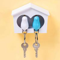 Sparrow Duo Sleutelhanger - Blauw - thumbnail