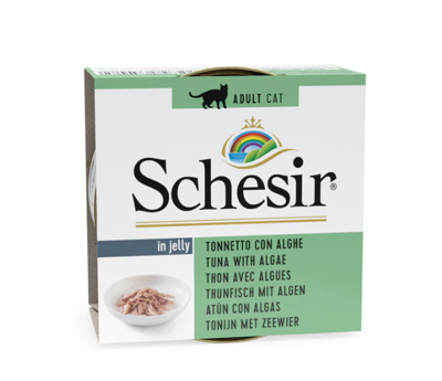 Can jelly tuna&seaweed 85g Schesir Malanico - Malanico