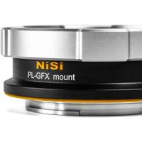 NiSi PL-GFX lensadapter: converter voor PL-mount lenzen op Fujifilm GFX-mount camera's - lichtgewicht lenshouder adapter - thumbnail