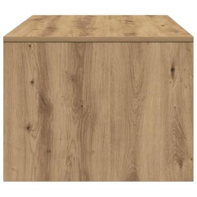 Salontafel artisanaal eikenkleurig 102 x 55 x 43.5 cm