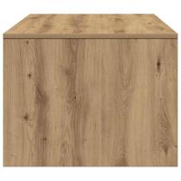 Salontafel artisanaal eikenkleurig 102 x 55 x 43.5 cm - thumbnail