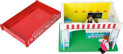 Speelhuis supermarkt met accessoires Speelhuis supermarkt met accessoires