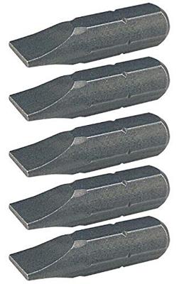 KS Tools 911.2247 Gleuf-bit 6 mm S2-staal Vernikkeld C 6.3 5 stuk(s)