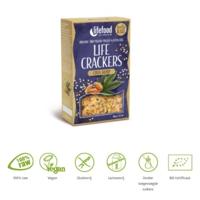 Lifefood Lifefood Life Crackers Chia Hennep Bio (90g) - thumbnail