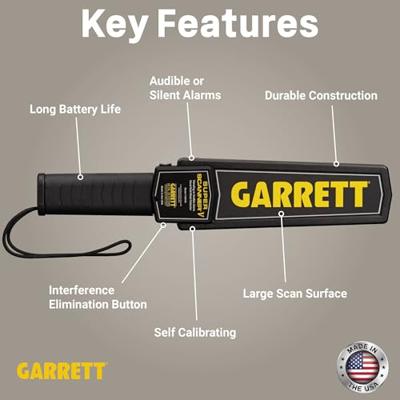 Garrett Super Scanner V Handscanner Digitaal (LED), Akoestisch 1165190 - thumbnail