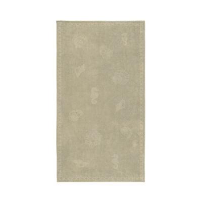 Seahorse Seahorse Strandlaken Shells Sand 100x200