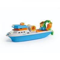 Vissersboot + 3 Vormpjes 40 cm - thumbnail