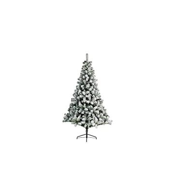 Kunstkerstboom Imperial pine snowy h210 cm groen/wit - Everlands