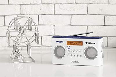 Sangean DPR-25+ Transistorradio DAB+, VHF (FM) AUX Acculaadfunctie Zwart Sangean DPR-25+ Transistorradio DAB+, VHF (FM) AUX Acculaadfunctie Zwart