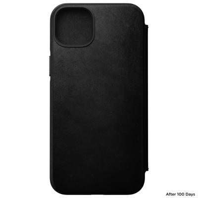 Nomad Modern lederen folio iPhone 14 Plus - Black Nomad Modern lederen folio iPhone 14 Plus - Black