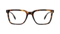 Leesbril Vista Bonita Cubo XL Met Blauwlicht Filter-Hub Havanna-+2.00 - thumbnail