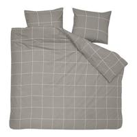 Cinderella Robyn Dekbedovertrek Satijn Taupe-2-persoons (200 x 200/220 cm) - thumbnail