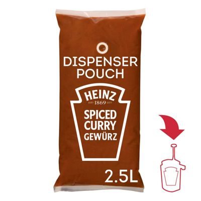Heinz sauce-o-mat curry gewurz ketchup (3x2,5 liter)