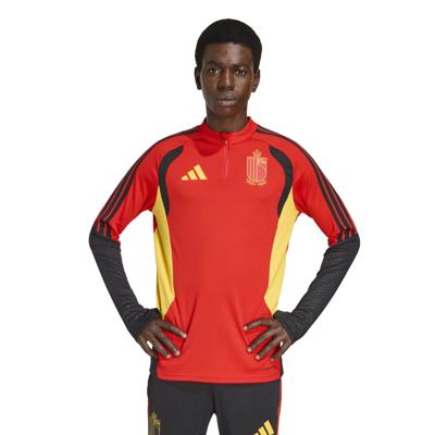 adidas België Trainingstrui 1/4-Zip 2026-2028 Rood Geel Zwart adidas België Trainingstrui 1/4-Zip 2026-2028 Rood Geel Zwart